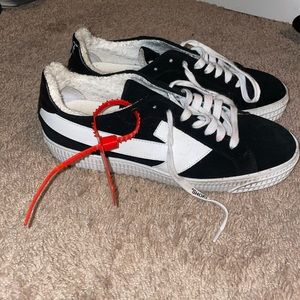 Off white sneakers